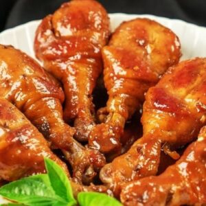Hương đùi gà rô ti hay gà ram hành lá – Chicken OS – V0139