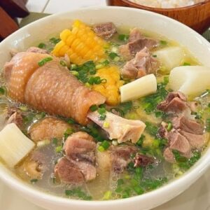 Hương thịt gà hầm – cháo gà – BOILED CHICKEN OS – V0007