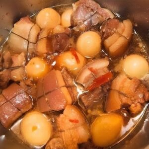 Hương thịt ba chỉ kho hột vịt – PORK – V0157